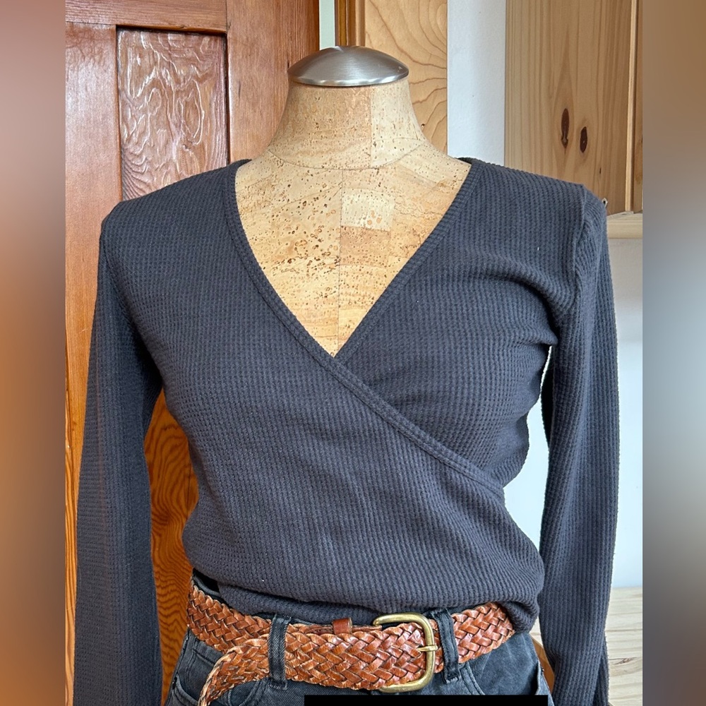 Aerie Wrap Long Sleeve M